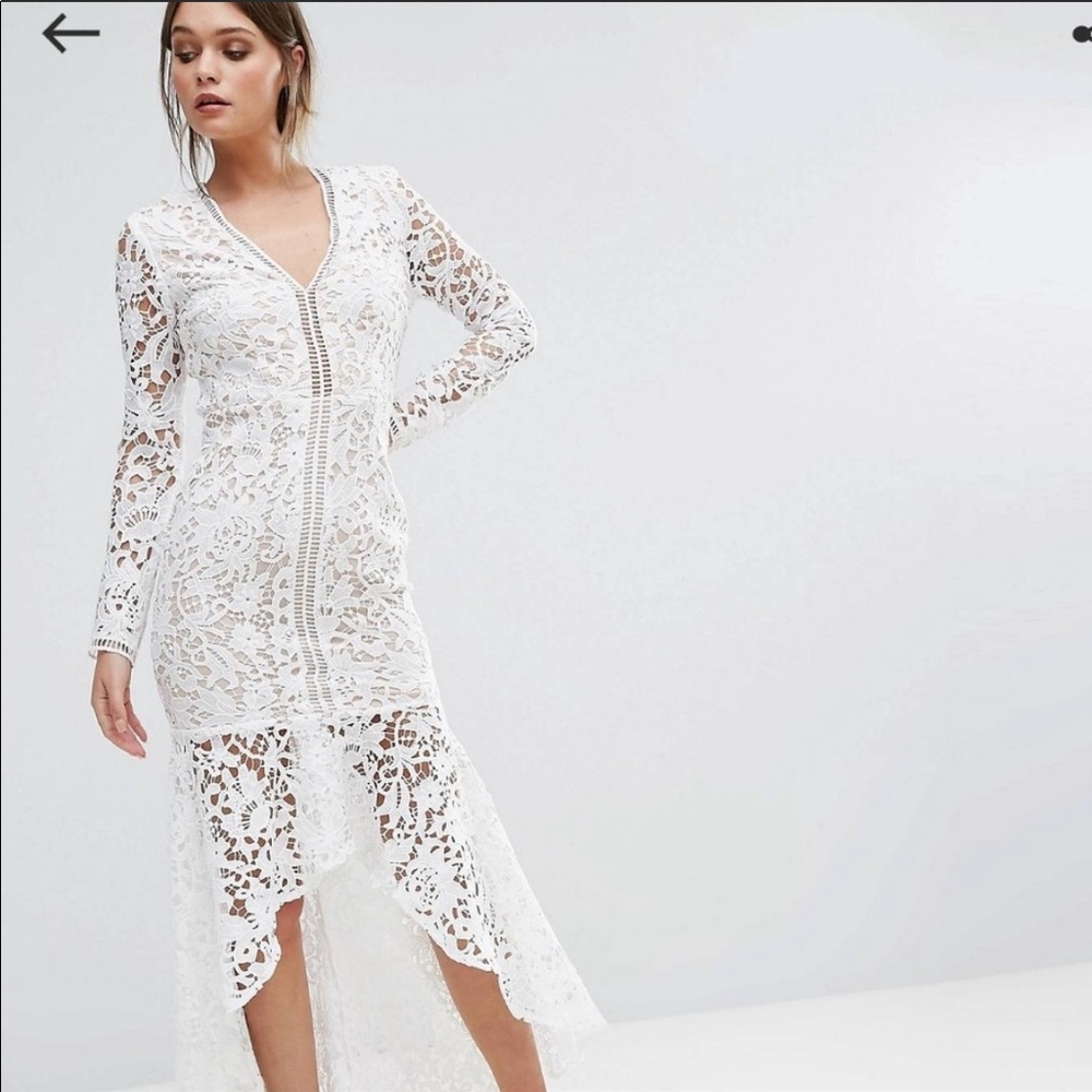 Lace Bridal Shower Dress
